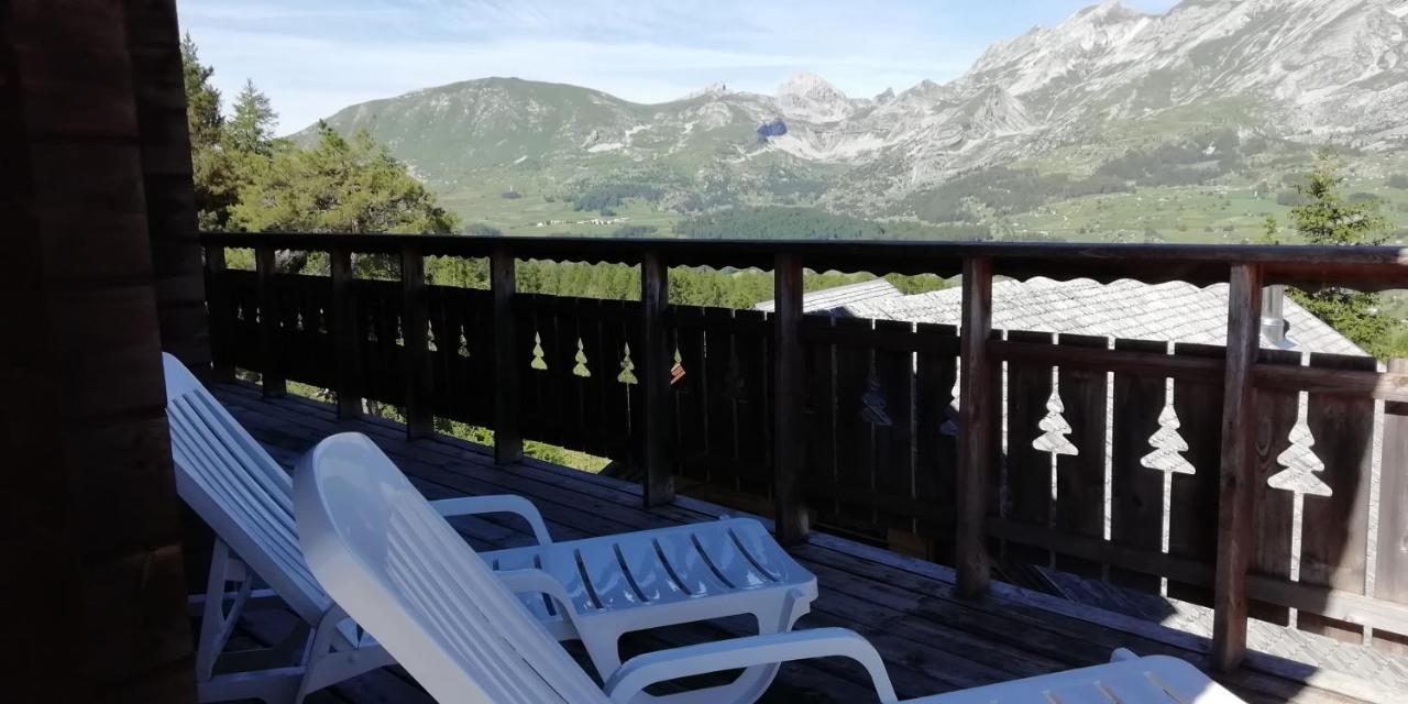Chalet Aneloup Vue D'Exception A La Joue Du Loup Saint-Étienne-en-Dévoluy Zewnętrze zdjęcie