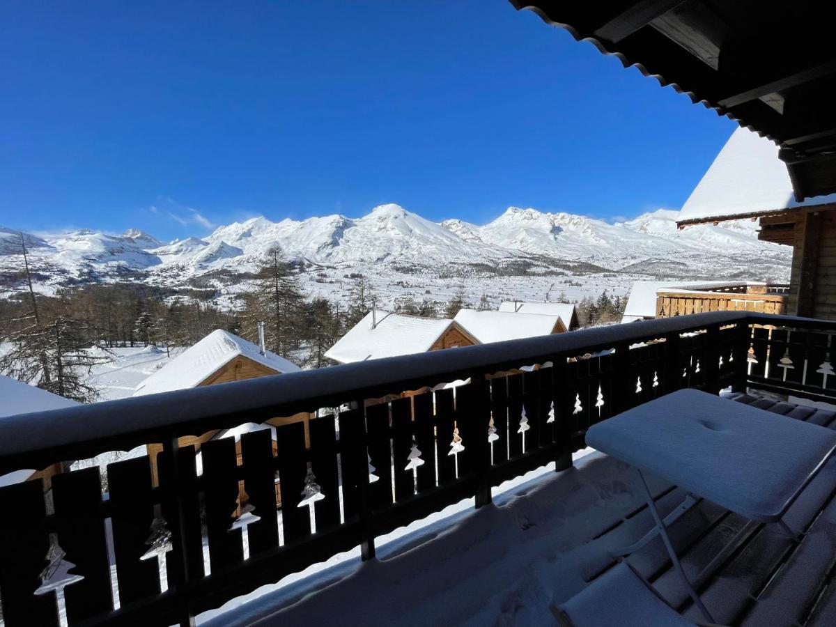 Chalet Aneloup Vue D'Exception A La Joue Du Loup Saint-Étienne-en-Dévoluy Zewnętrze zdjęcie